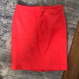 J. Crew wool pencil skirt